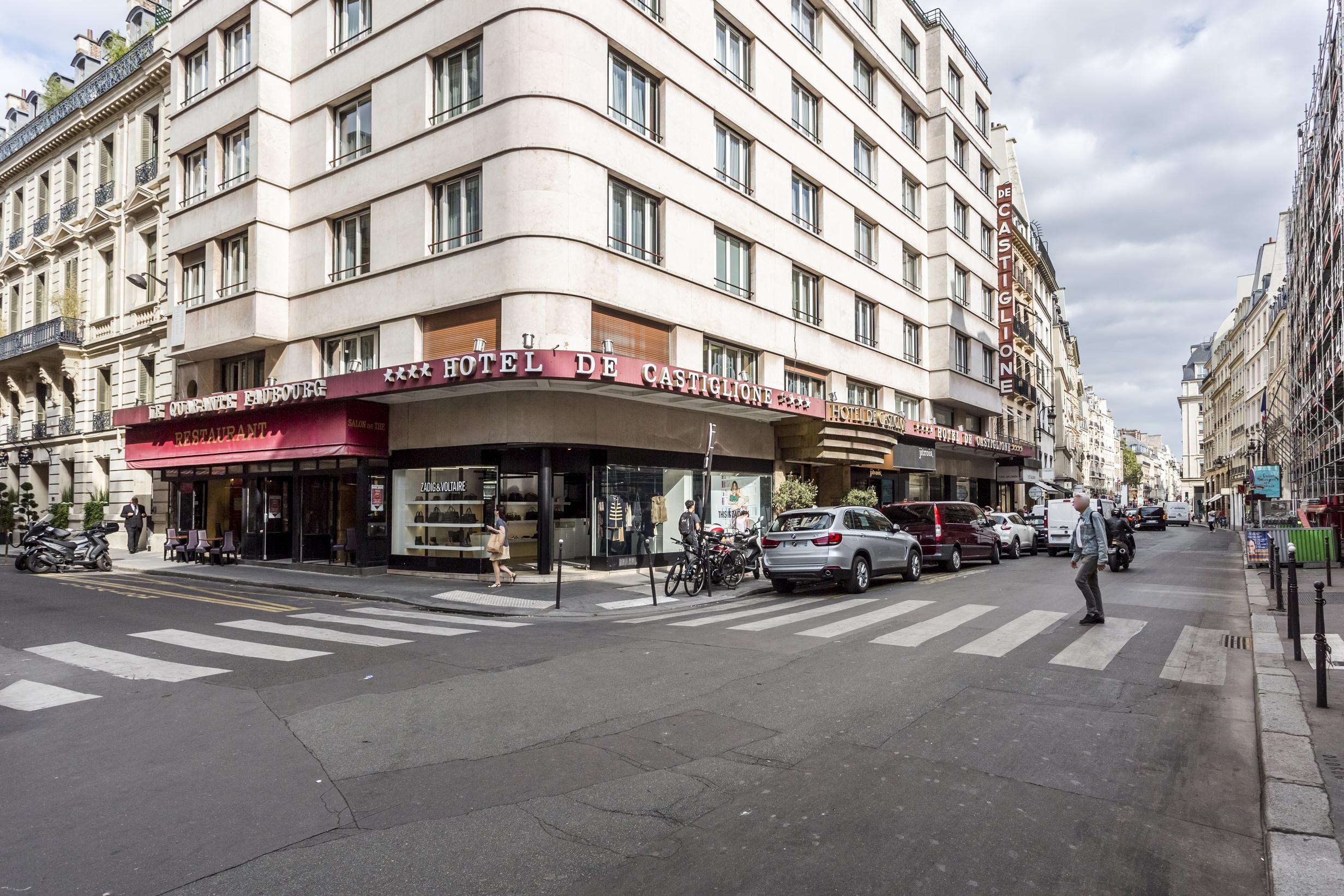 Hotel De Castiglione Paris Exterior foto